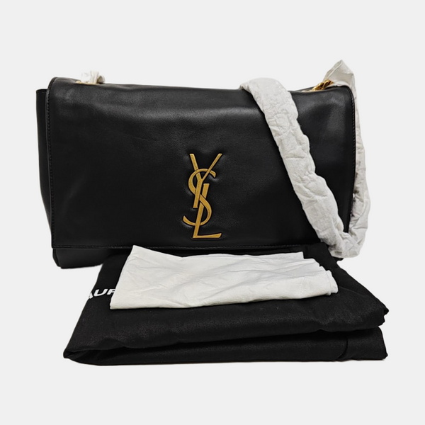 KATE Large Calfskin Black