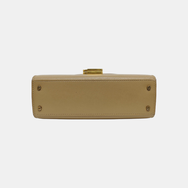 CASSANDRA Mini Calfskin Beige