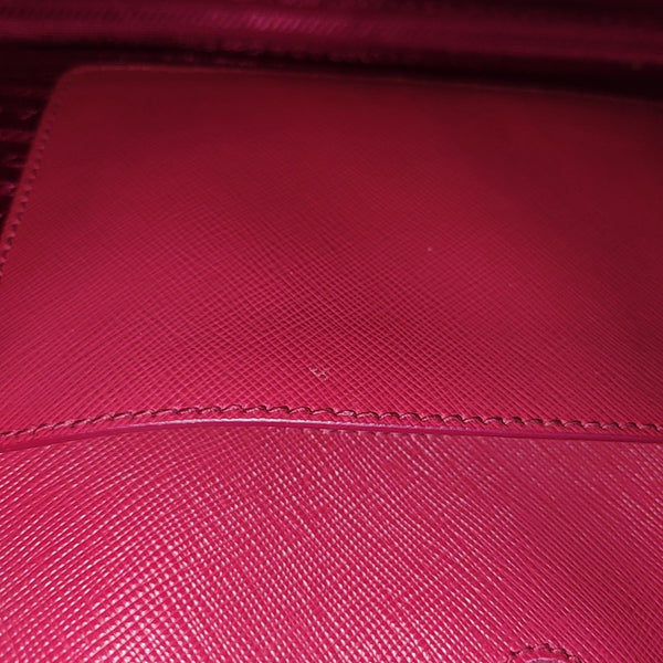 Calfskin Shoulder Bag Red