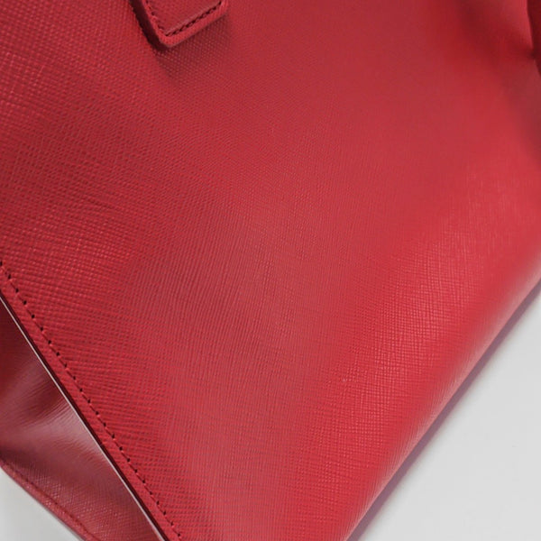 Calfskin Shoulder Bag Red