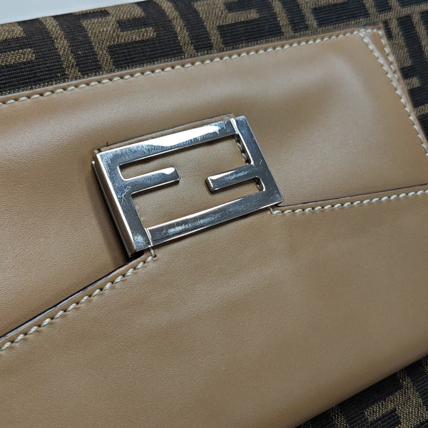 Canvas Shoulder Bag Brown