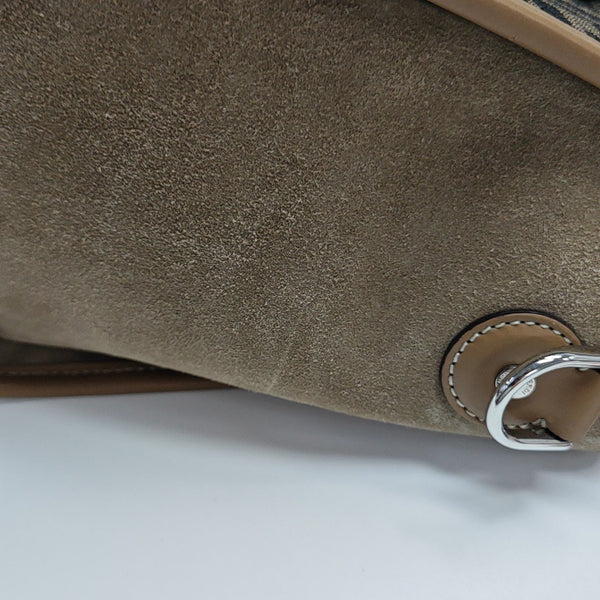 Canvas Shoulder Bag Brown