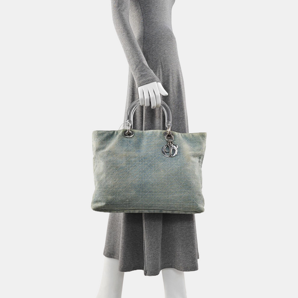 Diorissimo Cannage Canvas Blue