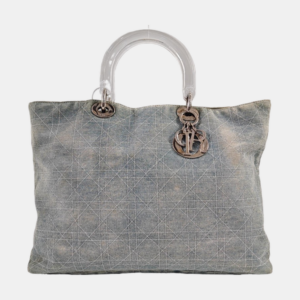 Diorissimo Cannage Canvas Blue