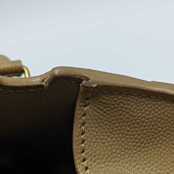 CASSANDRA Mini Calfskin Beige