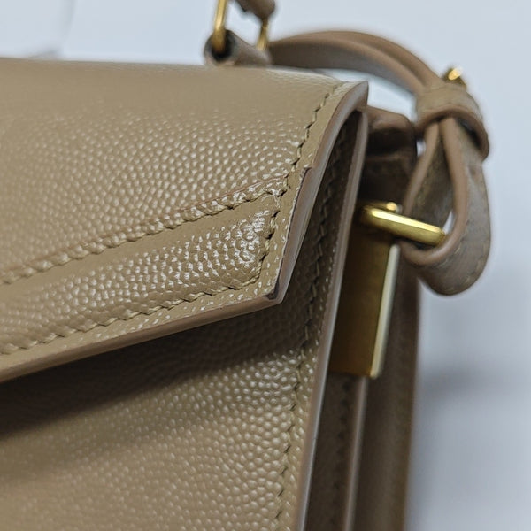 CASSANDRA Mini Calfskin Beige