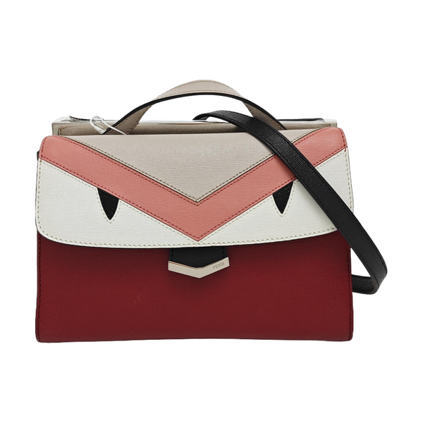 Calfskin Shoulder Bag Multicolor