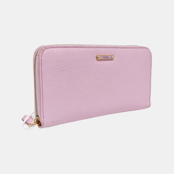 Calfskin Wallet Pink