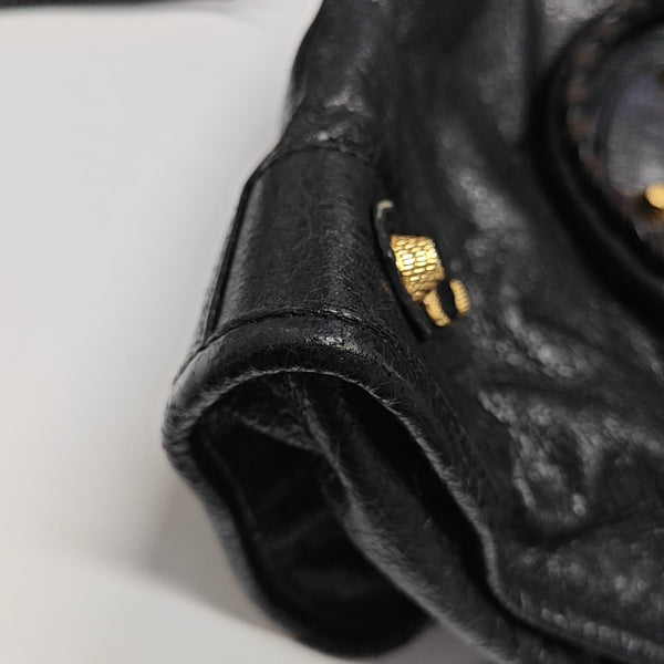 Classic City Medium Lambskin Black