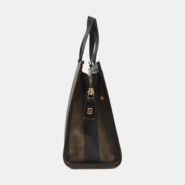 Coated Canvas Crossbody Bag Multicolor