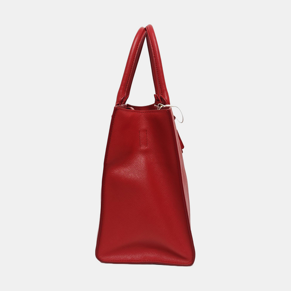Calfskin Shoulder Bag Red