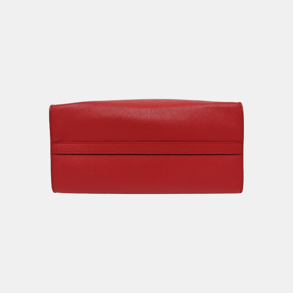 Calfskin Shoulder Bag Red