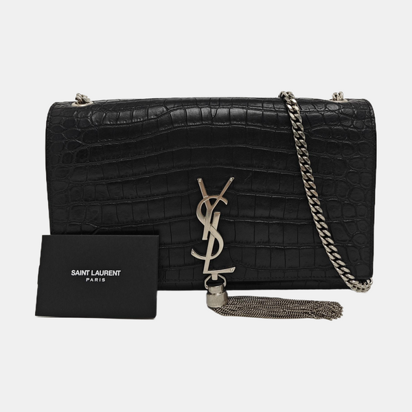 KATE Medium Calfskin Black
