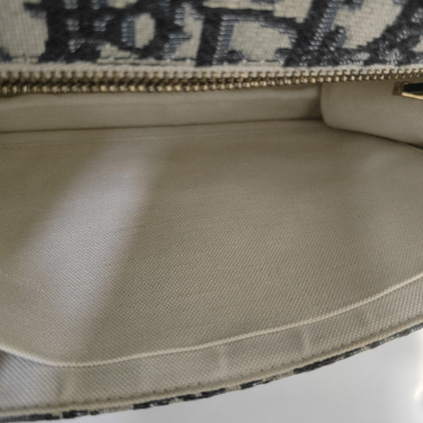 Dioraddict Oblique Canvas Blue