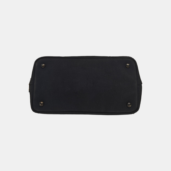 Denim Quilted Denim Black