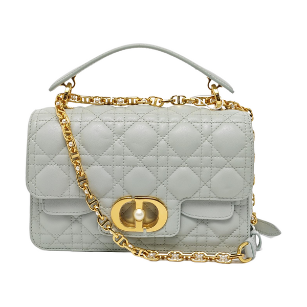 Jolie Cannage Calfskin Green