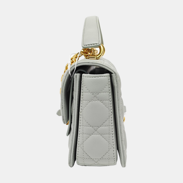 Jolie Cannage Calfskin Green