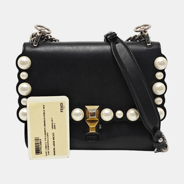 Kan I Mini Calfskin Black