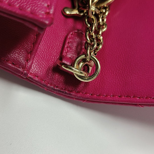Lady Dior Medium Quilted Lambskin Red