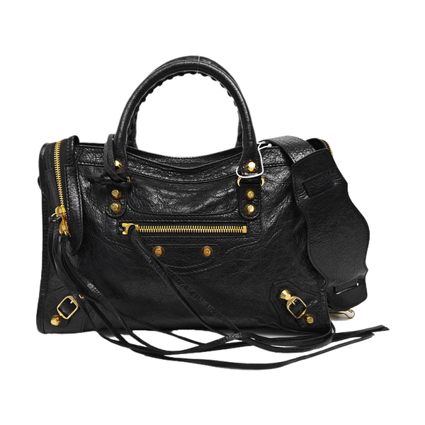 Classic City Small Lambskin Black