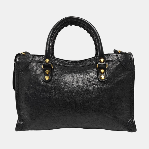 Classic City Small Lambskin Black
