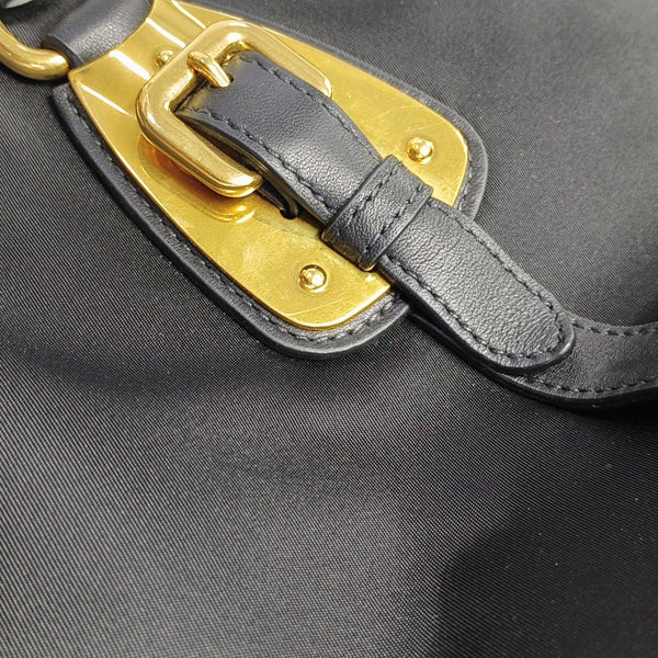 Gaufre Nylon Black