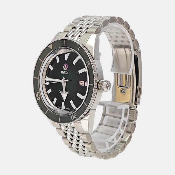 Captain Cook 42mm Green Automatic Watch