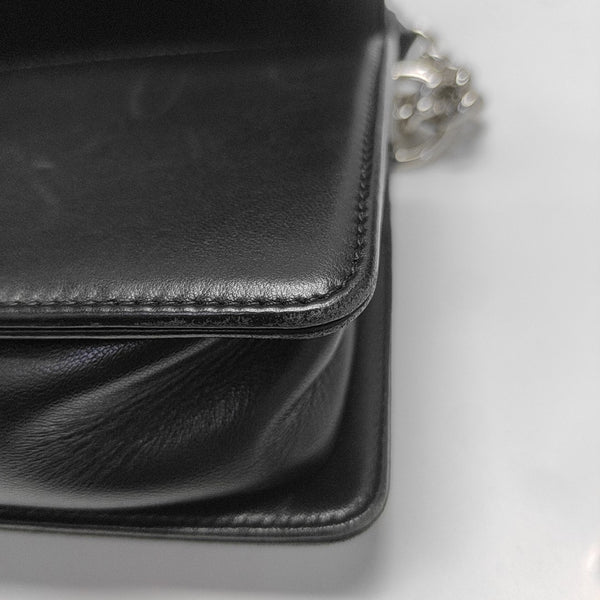 BOY CHANEL Small Quilted Lambskin Black
