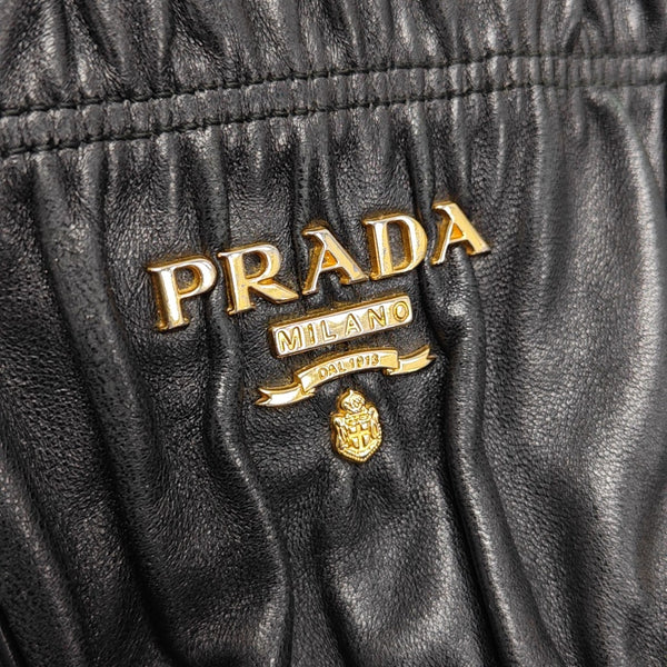 Gaufre Quilted Lambskin Black