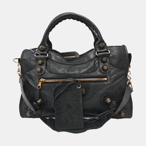 Classic City Medium Lambskin Green