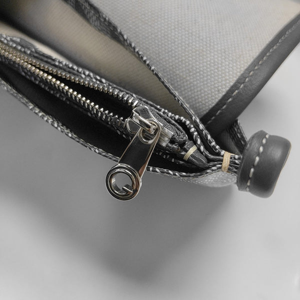 Plumet Coated Canvas Gray
