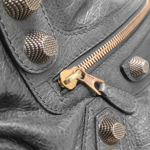 Classic City Medium Lambskin Green