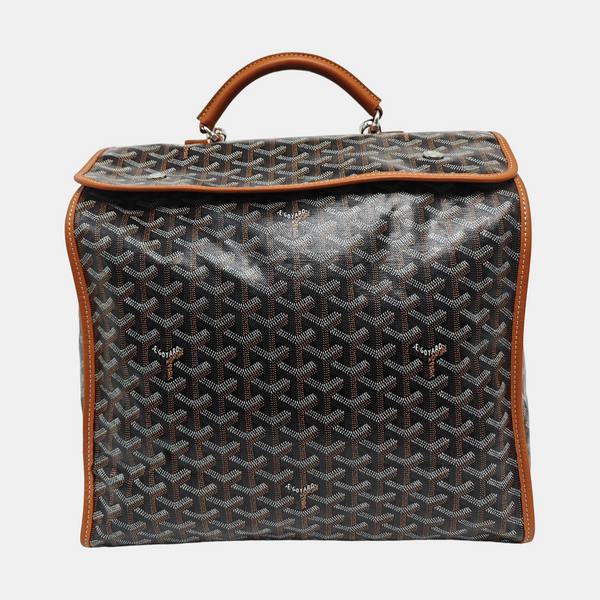 Saint Léger Coated Canvas Brown
