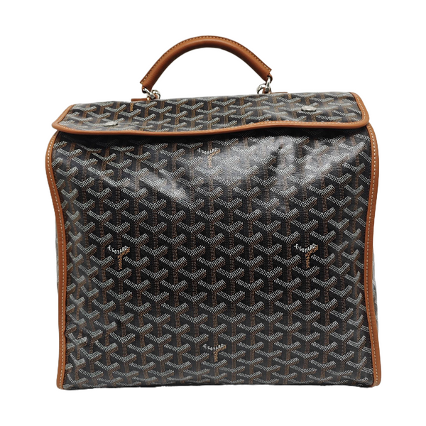 Saint Léger Coated Canvas Brown