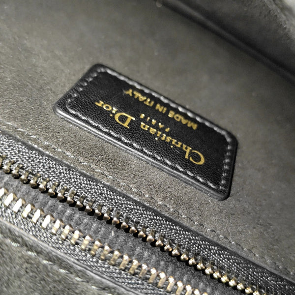 Dioraddict Cannage Calfskin Black