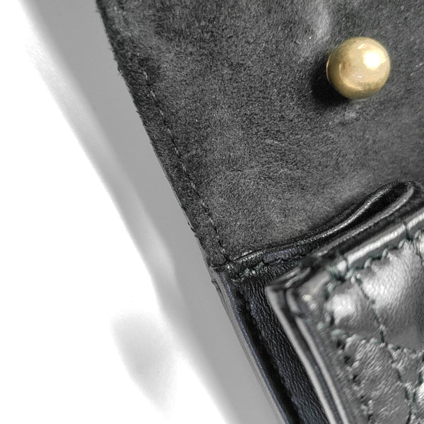 Dioraddict Cannage Calfskin Black
