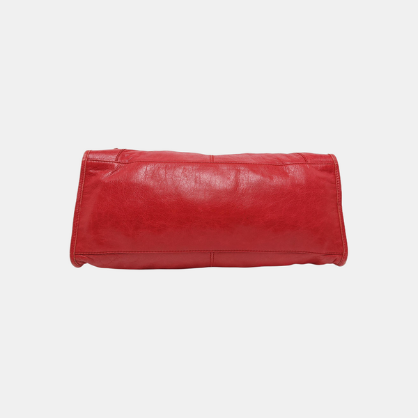 Classic City Medium Lambskin Red