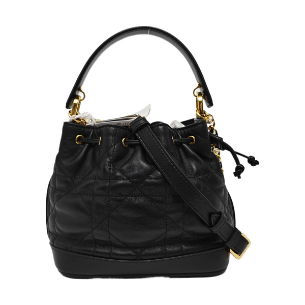 Jolie Small Cannage Lambskin Black