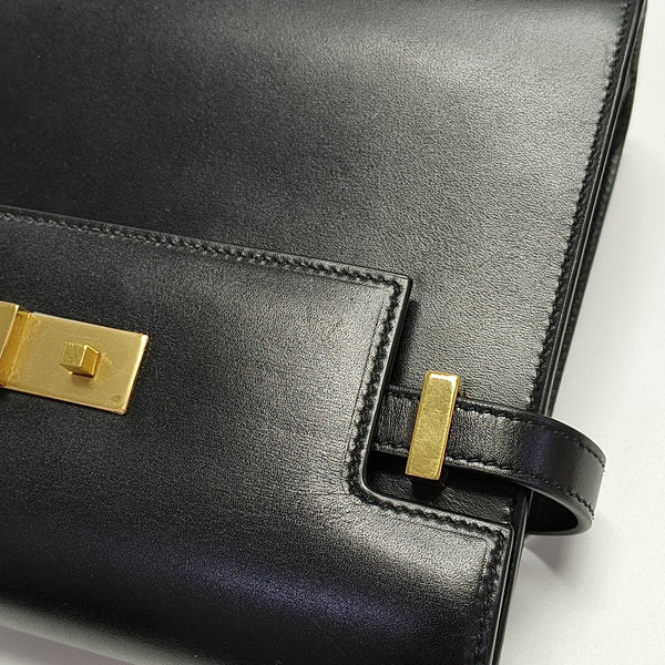 MANHATTAN Small Calfskin Black