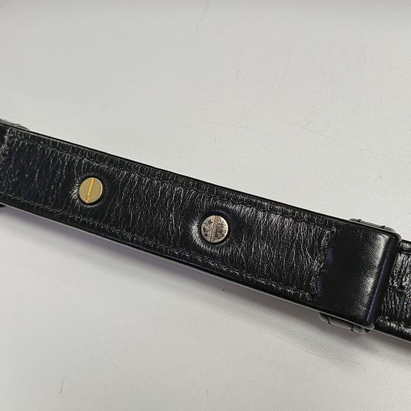 GABRIELLE Large Quilted Calfskin Black