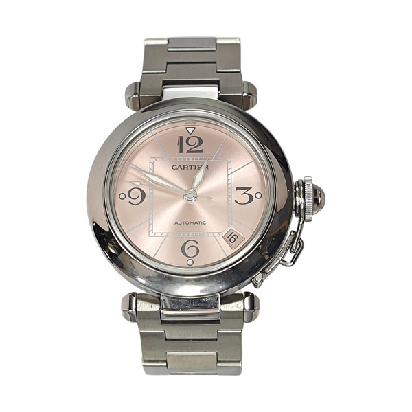 Pasha de Cartier 35mm Pink Automatic Watch