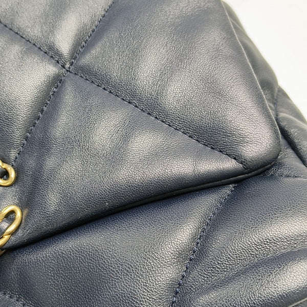 CHANEL 19 Small Quilted Lambskin Blue