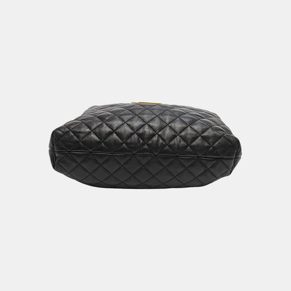 ICARE Extra Large Quilted Lambskin Black