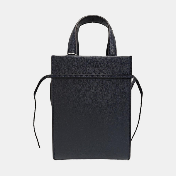 Calfskin Tote Bag Mini Blue
