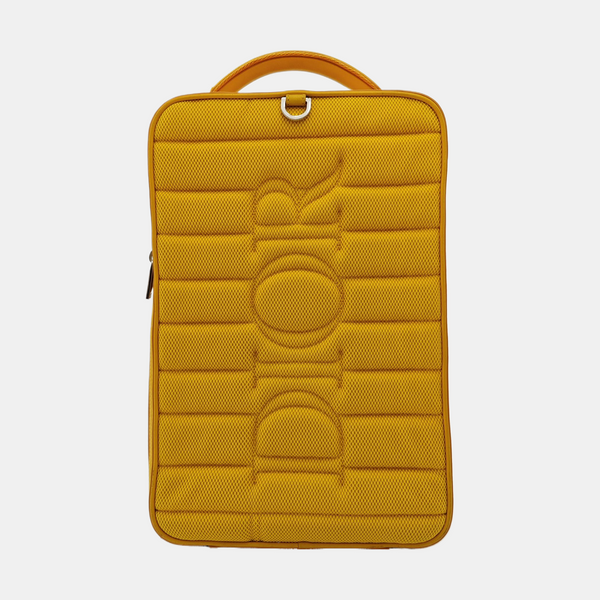 World Tour Large Calfskin Yellow