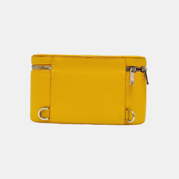 World Tour Large Calfskin Yellow