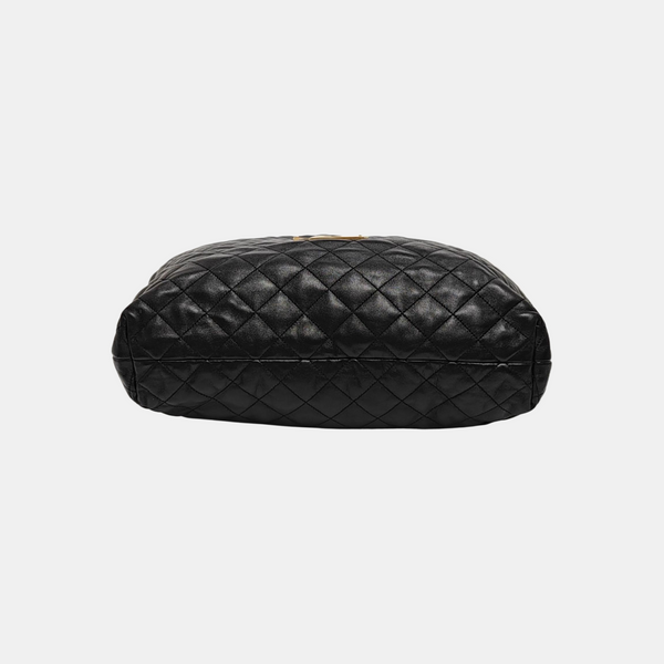 ICARE Extra Large Quilted Lambskin Black