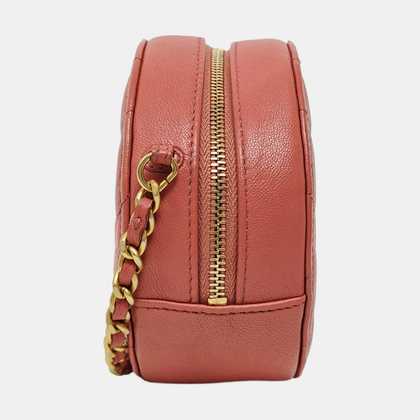 CHANEL 19 Small Quilted Lambskin Pink