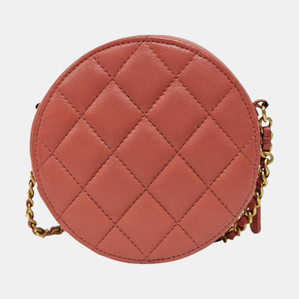 CHANEL 19 Small Quilted Lambskin Pink