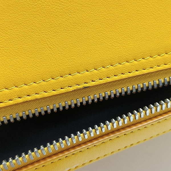 World Tour Large Calfskin Yellow